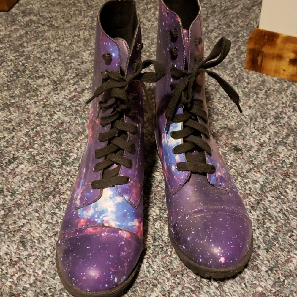 Galaxy Combat Boots